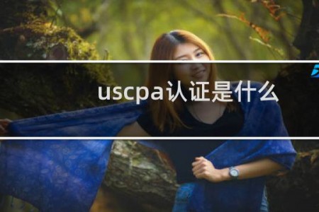 uscpa认证是什么